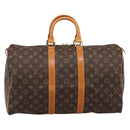 LOUIS VUITTON Monogram Keepall 45 Boston Bag M41428 LV Auth ka5609A-13