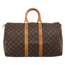 LOUIS VUITTON Monogram Keepall 45 Boston Bag M41428 LV Auth ka5609A-2
