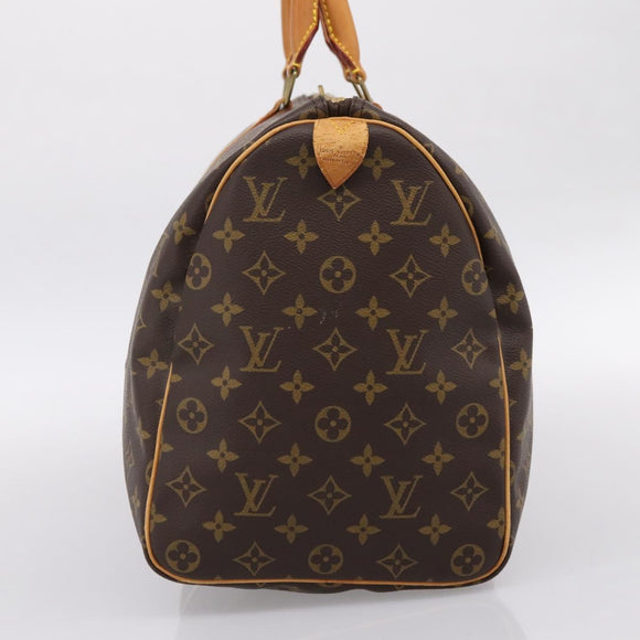 LOUIS VUITTON Monogram Keepall 45 Boston Bag M41428 LV Auth ka5609A