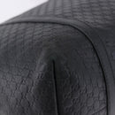 GUCCI Micro GG Canvas Guccissima Bag Leather Outlet Black 449647 Auth ka5617-10