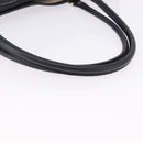 GUCCI Micro GG Canvas Guccissima Bag Leather Outlet Black 449647 Auth ka5617-7