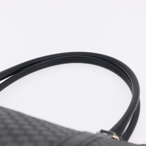 GUCCI Micro GG Canvas Guccissima Bag Leather Outlet Black 449647 Auth ka5617