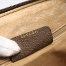GUCCI GG Supreme Web Sherry Line Hand Bag PVC Beige Gold 39 02 041 Auth ka5618-21