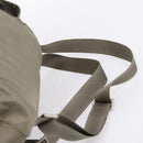 PRADA Backpack Nylon Green Silver Auth ka5619A-14