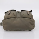 PRADA Backpack Nylon Green Silver Auth ka5619A-5