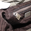 PRADA Backpack Nylon Green Silver Auth ka5619A-23