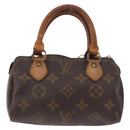 LOUIS VUITTON Monogram Mini Speedy Hand Bag M41534 LV Auth ka5620-13