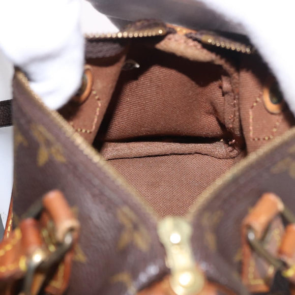 LOUIS VUITTON Monogram Mini Speedy Hand Bag M41534 LV Auth ka5620