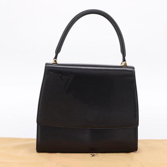 LOUIS VUITTON Epi Opera Line Athens Hand Bag Noir Black M63902 LV Auth ka5621V