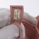 CHANEL V Stitch Chain Studs Shoulder Bag Lamb Skin Pink Silver CC Auth ka5624SAV-12
