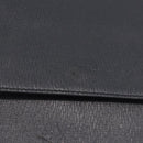 Salvatore Ferragamo Shoulder Bag Leather Black Silver Auth ka5625-17