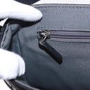 Salvatore Ferragamo Shoulder Bag Leather Black Silver Auth ka5625-20