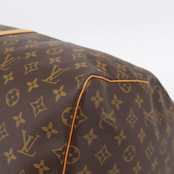 LOUIS VUITTON Monogram Keepall 55 Boston Bag M41424 LV Auth ka5627