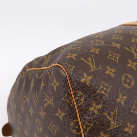 LOUIS VUITTON Monogram Keepall 55 Boston Bag M41424 LV Auth ka5627