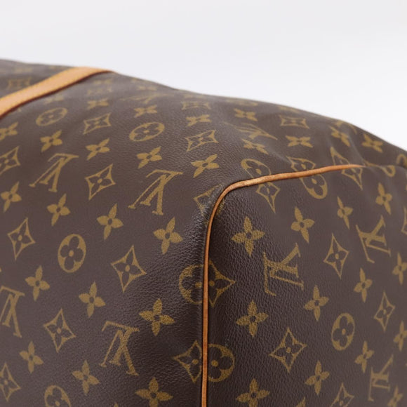 LOUIS VUITTON Monogram Keepall 55 Boston Bag M41424 LV Auth ka5627