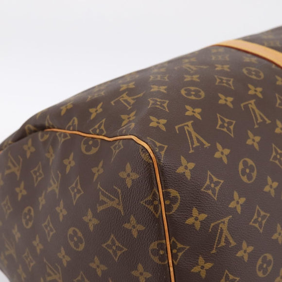 LOUIS VUITTON Monogram Keepall 55 Boston Bag M41424 LV Auth ka5627