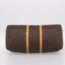 LOUIS VUITTON Monogram Keepall 55 Boston Bag M41424 LV Auth ka5627-9
