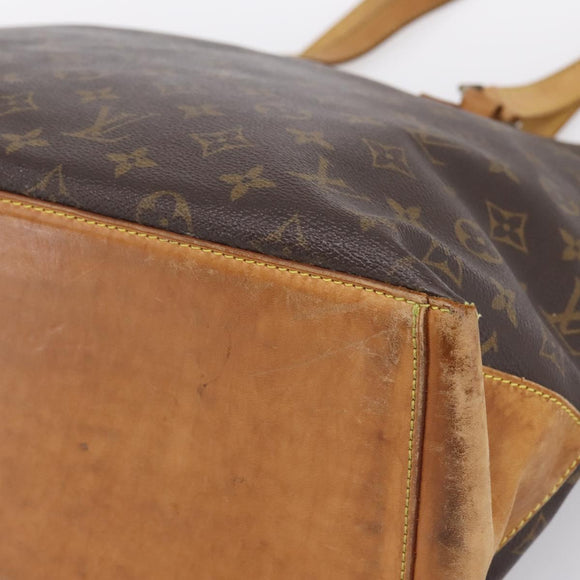 LOUIS VUITTON Monogram Cabas Mezzo Tote Bag M51151 LV Auth ka5628