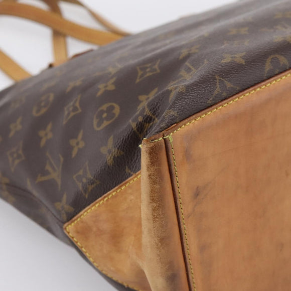 LOUIS VUITTON Monogram Cabas Mezzo Tote Bag M51151 LV Auth ka5628