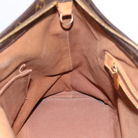 LOUIS VUITTON Monogram Cabas Mezzo Tote Bag M51151 LV Auth ka5628