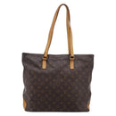 LOUIS VUITTON Monogram Cabas Mezzo Tote Bag M51151 LV Auth ka5628-2