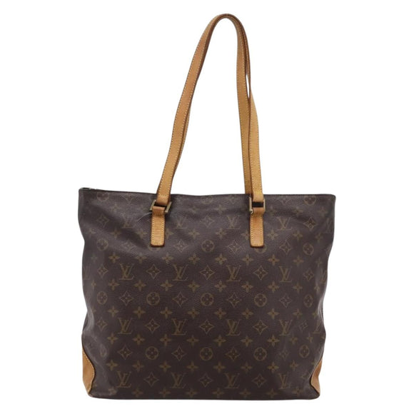LOUIS VUITTON Monogram Cabas Mezzo Tote Bag M51151 LV Auth ka5628