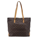 LOUIS VUITTON Monogram Cabas Mezzo Tote Bag M51151 LV Auth ka5628-3