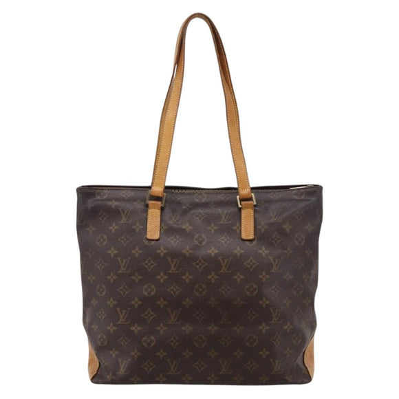 LOUIS VUITTON Monogram Cabas Mezzo Tote Bag M51151 LV Auth ka5628