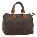 LOUIS VUITTON Monogram Speedy 25 Hand Bag M41528 LV Auth ka5629-1