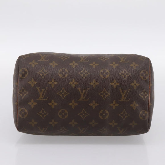 LOUIS VUITTON Monogram Speedy 25 Hand Bag M41528 LV Auth ka5629