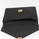 LOUIS VUITTON Epi Porte Documents Bandouliere Briefcase Black M54462 Auth ka5630-20