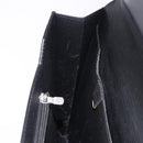 LOUIS VUITTON Epi Porte Documents Bandouliere Briefcase Black M54462 Auth ka5630-23
