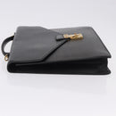 LOUIS VUITTON Epi Porte Documents Bandouliere Briefcase Black M54462 Auth ka5630-4
