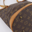 LOUIS VUITTON Monogram Bucket PM Shoulder Bag M42238 LV Auth ka5631-15