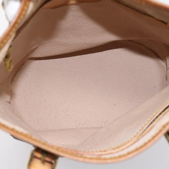 LOUIS VUITTON Monogram Bucket PM Shoulder Bag M42238 LV Auth ka5631