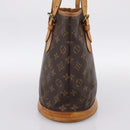LOUIS VUITTON Monogram Bucket PM Shoulder Bag M42238 LV Auth ka5631-3