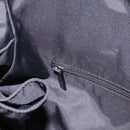CHANEL New Travel Line Tote Bag Canvas Black Silver CC Auth ka5632-21