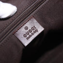 GUCCI GG Canvas Shoulder Bag Beige Silver 145857 Auth ka5634-18
