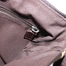 GUCCI GG Canvas Shoulder Bag Beige Silver 145857 Auth ka5634-21