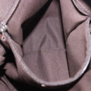 GUCCI GG Canvas Shoulder Bag Beige Silver 145857 Auth ka5634-22