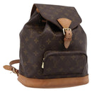 LOUIS VUITTON Monogram Montsouris MM Backpack M51136 LV Auth ka5636-1