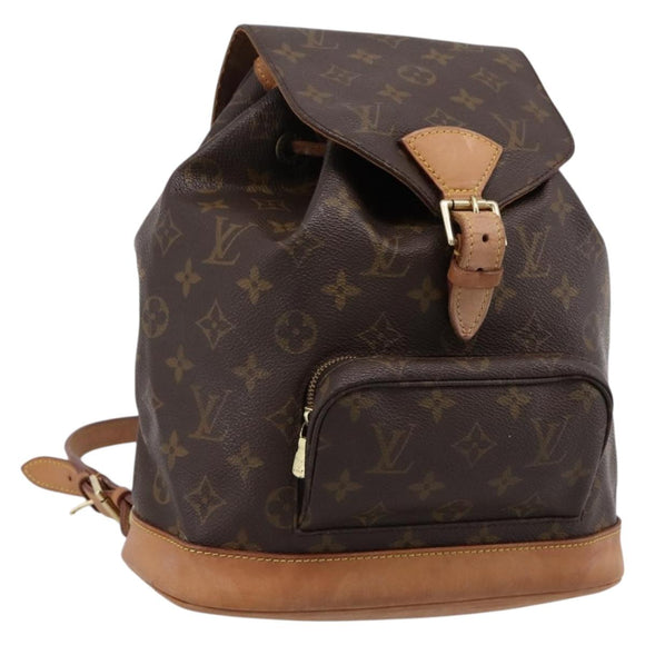LOUIS VUITTON Monogram Montsouris MM Backpack M51136 LV Auth ka5636