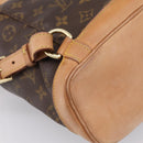 LOUIS VUITTON Monogram Montsouris MM Backpack M51136 LV Auth ka5636-10
