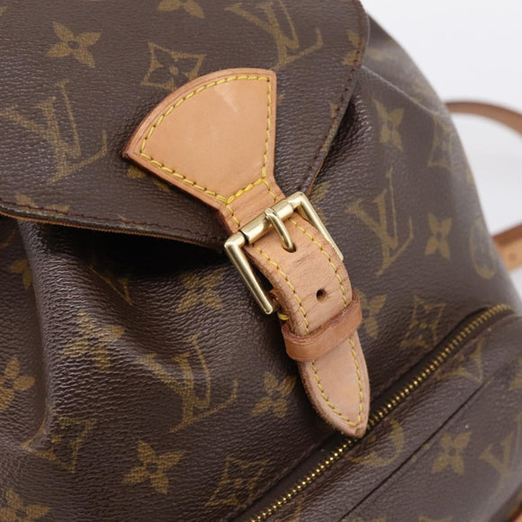 LOUIS VUITTON Monogram Montsouris MM Backpack M51136 LV Auth ka5636
