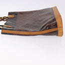 LOUIS VUITTON Monogram Vinyl Cabas Ambre PM Tote Bag Brown M92502 LV Auth ka5637-4
