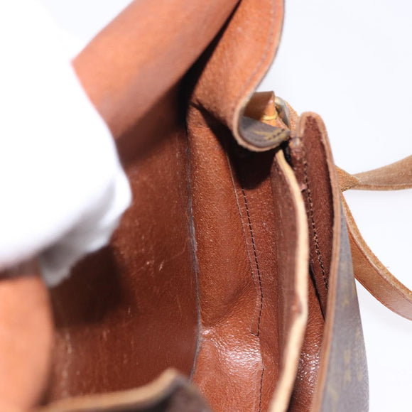 LOUIS VUITTON Monogram Cartouchiere MM Shoulder Bag M51253 LV Auth ka5638