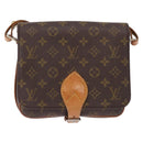 LOUIS VUITTON Monogram Cartouchiere MM Shoulder Bag M51253 LV Auth ka5638-13