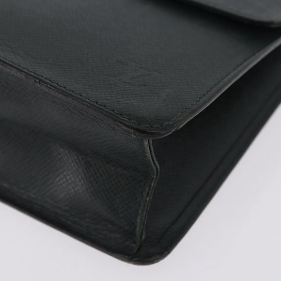LOUIS VUITTON Taiga Pochette Kourad Clutch Bag Epicea M30194 LV Auth ka5641