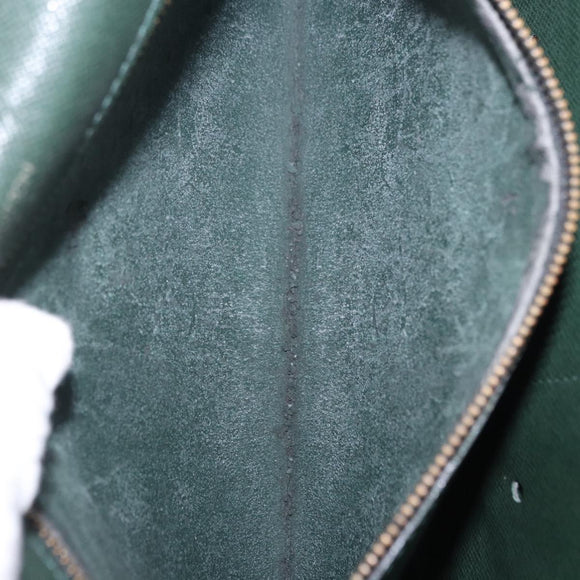 LOUIS VUITTON Taiga Pochette Kourad Clutch Bag Epicea M30194 LV Auth ka5641