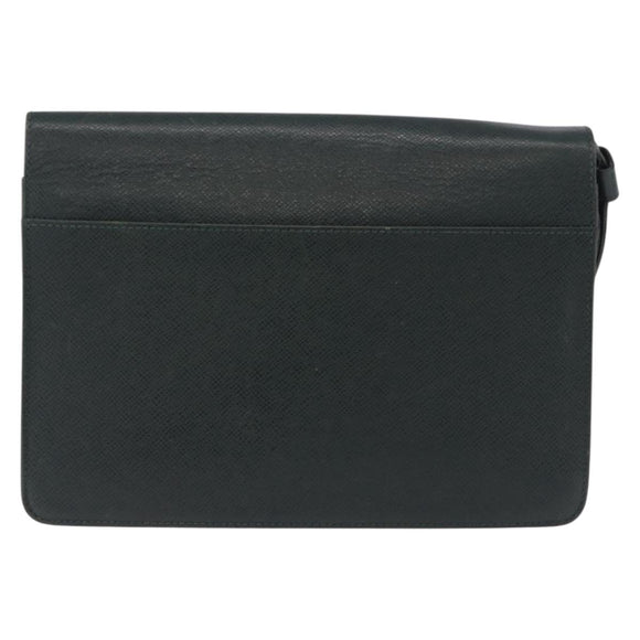 LOUIS VUITTON Taiga Pochette Kourad Clutch Bag Epicea M30194 LV Auth ka5641